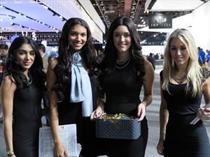 Las chicas del Salón de Detroit 2017