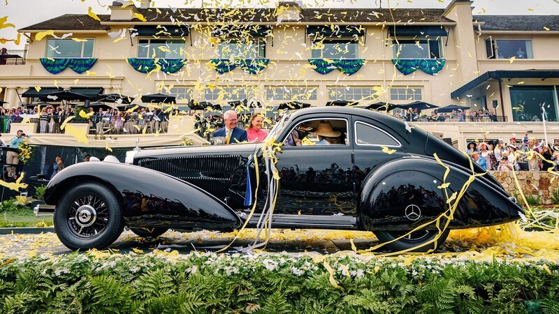 Mercedes-Benz 540 K Autobahn Kurier 1938 es el Best of Show de Pebble Beach 2021