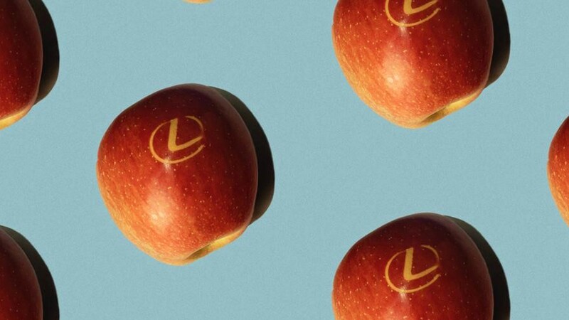 ¿Lexus también se dedica a la producción de manzanas?