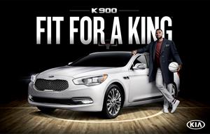 Lebron James añade a su colección de autos un Kia K900 2015
