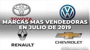 Top 10: las marcas más vendedoras de Argentina en julio de 2019