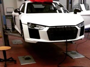 Esta sería la cara del nuevo Audi R8