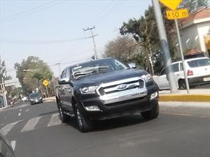Ford Ranger 2017 espiada en México