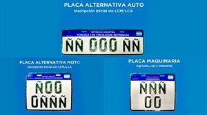 Nuevas placas para vehículos con restricciones