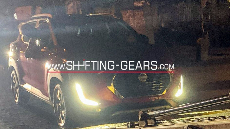 El Nissan Magnite es espiado al desnudo antes de su debut