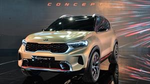 KIA presenta al conceptual Sonet y Carnival en Nueva Delhi