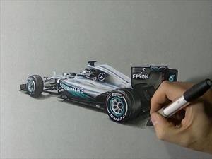 Video: Mercedes da un anticipo del nuevo W07