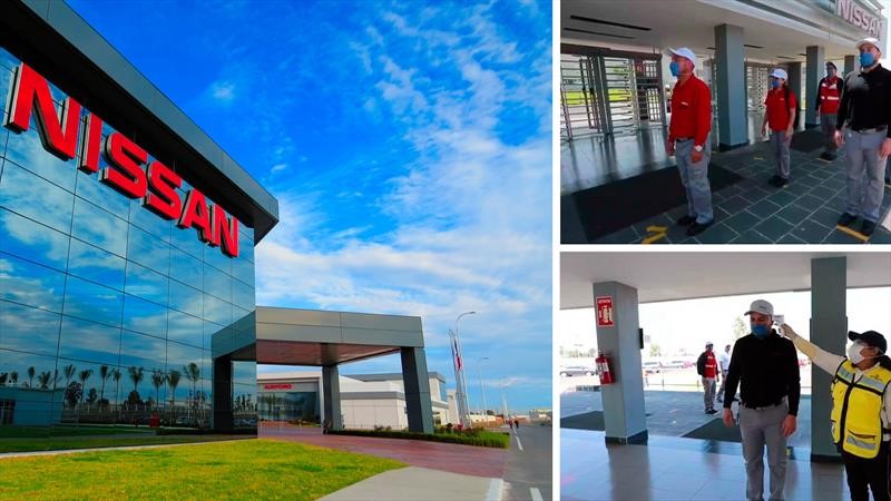 Nissan reanuda gradualmente la producción en sus plantas de México