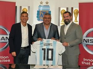 Nissan es el nuevo sponsor de la Selección argentina