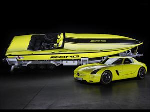 La lancha eléctrica más rápida del mundo por Mercedes Benz AMG