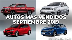 Los 10 autos más vendidos en Argentina en septiembre de 2019