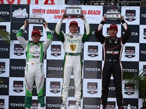 Carlos Muñoz se sube al podio en Long Beach