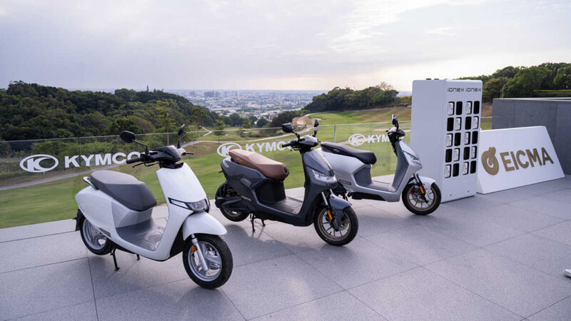 EICMA 2021: aparecen las scooters eléctricas de Kymco