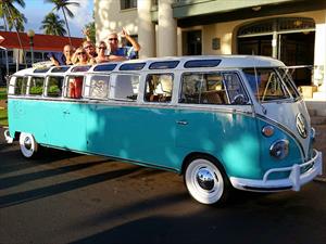 Volkswagen Microbus convertido en limusina