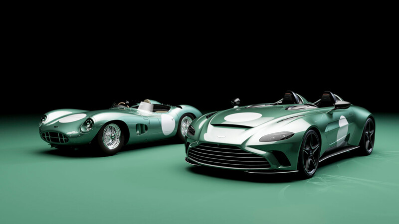 Aston Martin no olvida al DBR1 que ganó Le Mans y lo celebra con el V12 Speedster