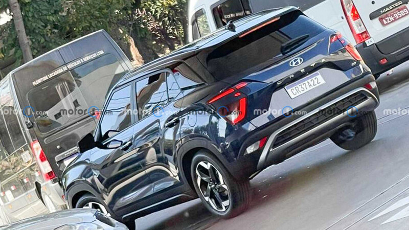 Nuevo Hyundai Creta deja ver su parte trasera