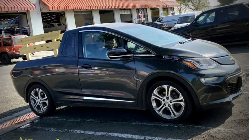 Chevrolet Bolt EV se transforma en una pickup eléctrica