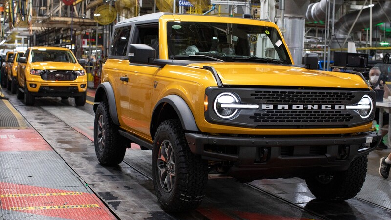 La nueva Bronco inicia su producción oficial en Estados Unidos