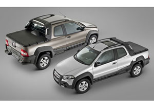Fiat Strada Cabina Doble y Ford Ranger 2010: Exclusivo