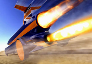 Bloodhound Supersonic Car, por el record de velocidad en tierra