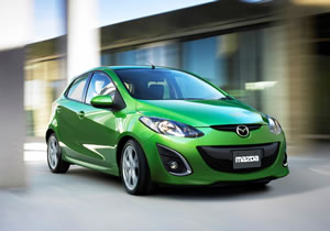 Mazda 2 2011 será el auto a gasolina más eficiente del mundo