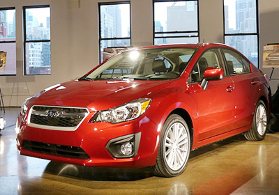 Subaru Impreza 2012 se presenta en el Salón de Nueva York
