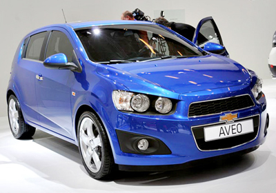Chevrolet Aveo 2011: Debutó en París