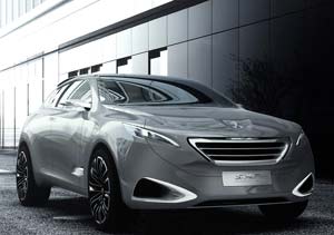 Peugeot SXC Concept: "pinta" de todoterreno y híbrido