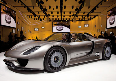 Porsche 918 Spyder Concept: Ingeniería que es obra de arte