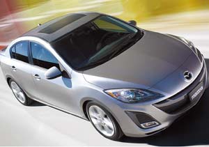 Telas de araña en autos Mazda6