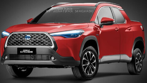 ¿Toyota trabaja en una pick-up basada en el Corolla Cross?