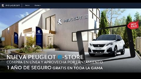 Peugeot e-store, la tienda virtual llega a México