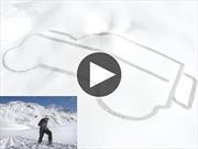 Video: La silueta del Land Rover Defender dibujada en los Alpes franceses