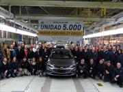 Chevrolet Cruze alcanza las 5.000 unidades producidas en Argentina