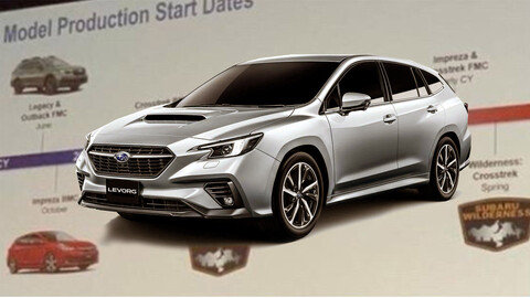 Se filtra la planificación completa de Subaru hasta el 2024