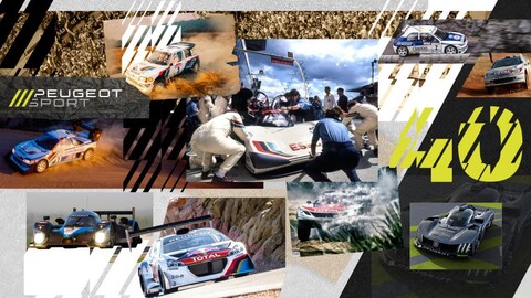 Peugeot Sport festeja 40 años en el automovilismo