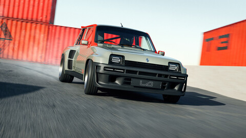 El restomod de este Renault 5 Turbo incluye 400 CV y fibra de carbono