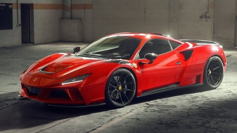 Ferrari F8 N-Largo por Novitec debuta