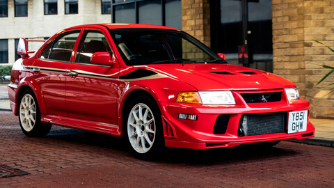 Un exclusivo Lancer Evolution se fue a subasta en Inglaterra