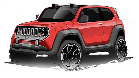 Jeep prepara un modelo eléctrico más chico que el Renegade