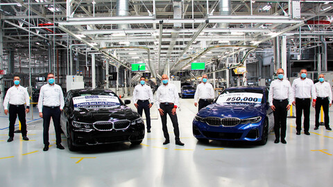 BMW Serie 3 llega a 50 mil unidades producidas en México, inicia a la fabricación del modelo híbrido