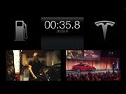 Video: Tesla demuestra que puede cambiar las baterías de sus autos en 90 segundos