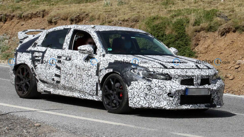 Espían al nuevo Honda Civic Type R