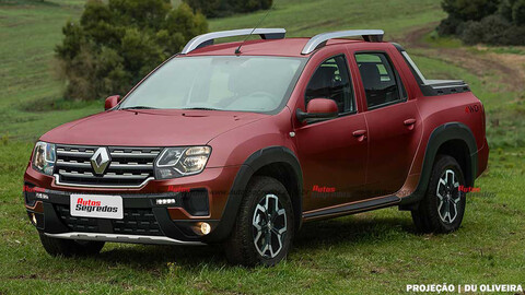 Renault Duster Oroch Turbo: ¿Será así?
