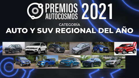 Premios Autocosmos 2021. Los candidatos a mejor Auto y SUV Regional del año