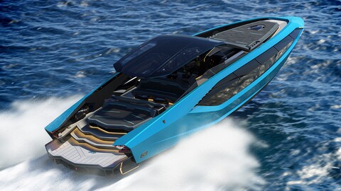 Lamborghini lanza un yate con 4.000 CV