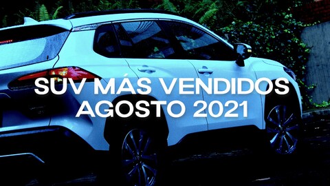 SUV más vendidos en Colombia en agosto de 2021