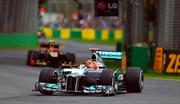 F1, GP de Australia: Schumi no se queda atrás