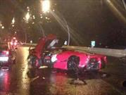 Destruyen una Ferrari LaFerrari en China