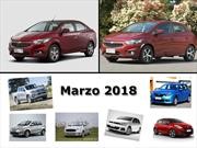 Los 10 autos mas vendidos de Argentina en marzo de 2018